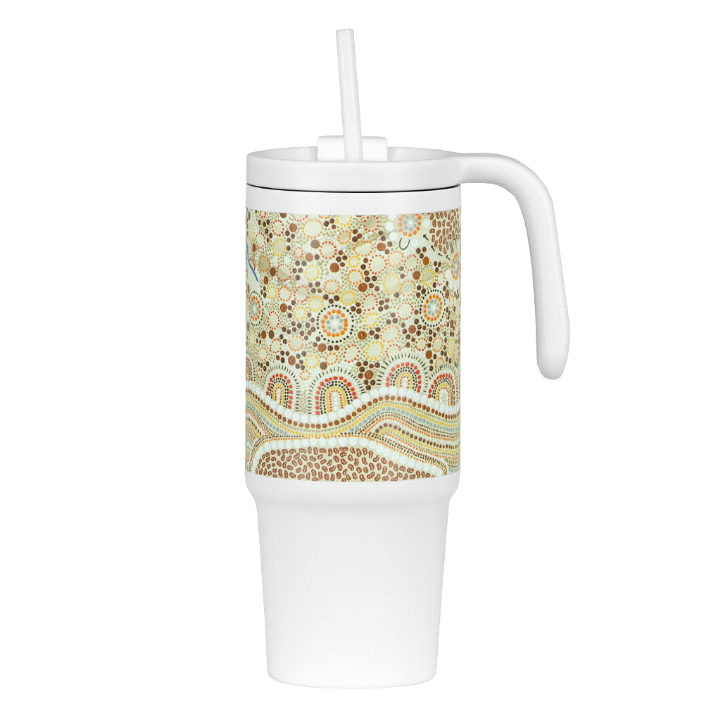 The Tilly Tumbler - Recycled w/ Handle 900ml – Drink Bottles – The Range – available in Black, Navy and White – thumbnail 19 of 27
