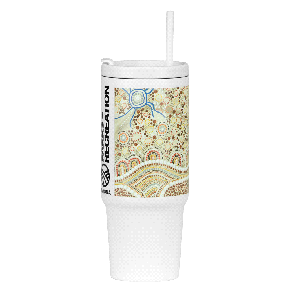 The Tilly Tumbler - Recycled w/ Handle 900ml – Drink Bottles – The Range – available in Black, Navy and White – thumbnail 22 of 27