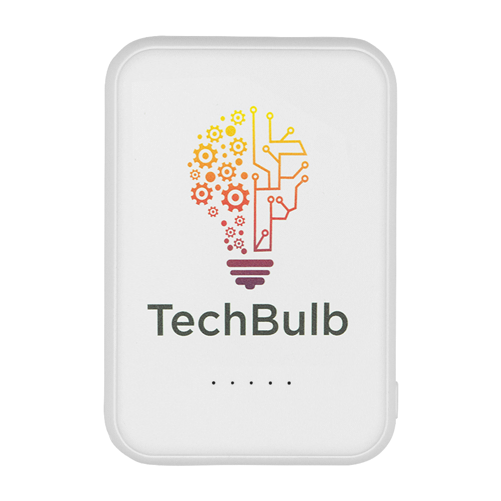 Magnetic Power Bank 5000 mAh – Car Chargers – The Range – available in White – thumbnail 2 of 8