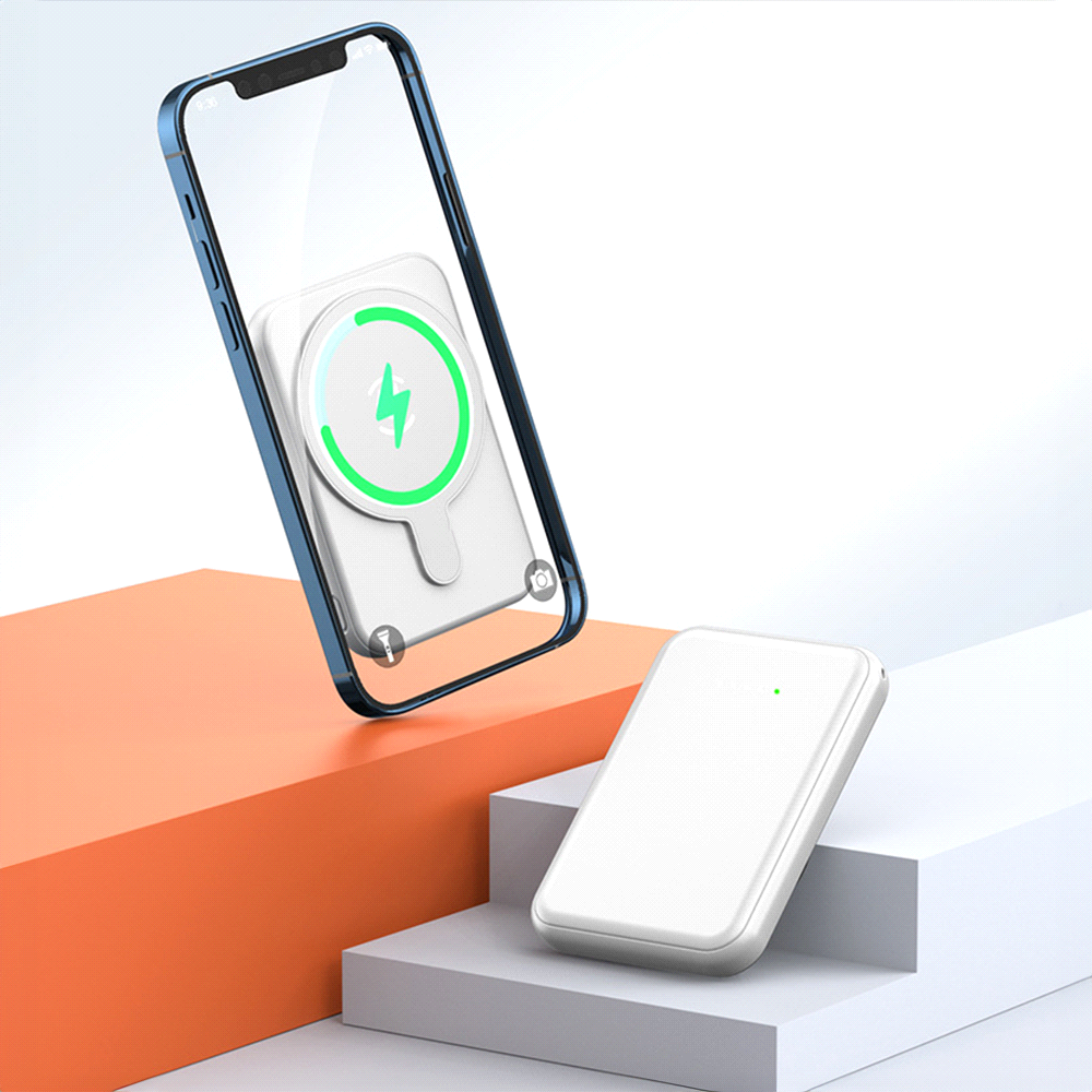 Magnetic Power Bank 5000 mAh – Car Chargers – The Range – available in White – thumbnail 3 of 8