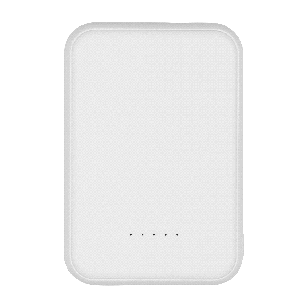 Magnetic Power Bank 5000 mAh – Car Chargers – The Range – available in White – thumbnail 4 of 8