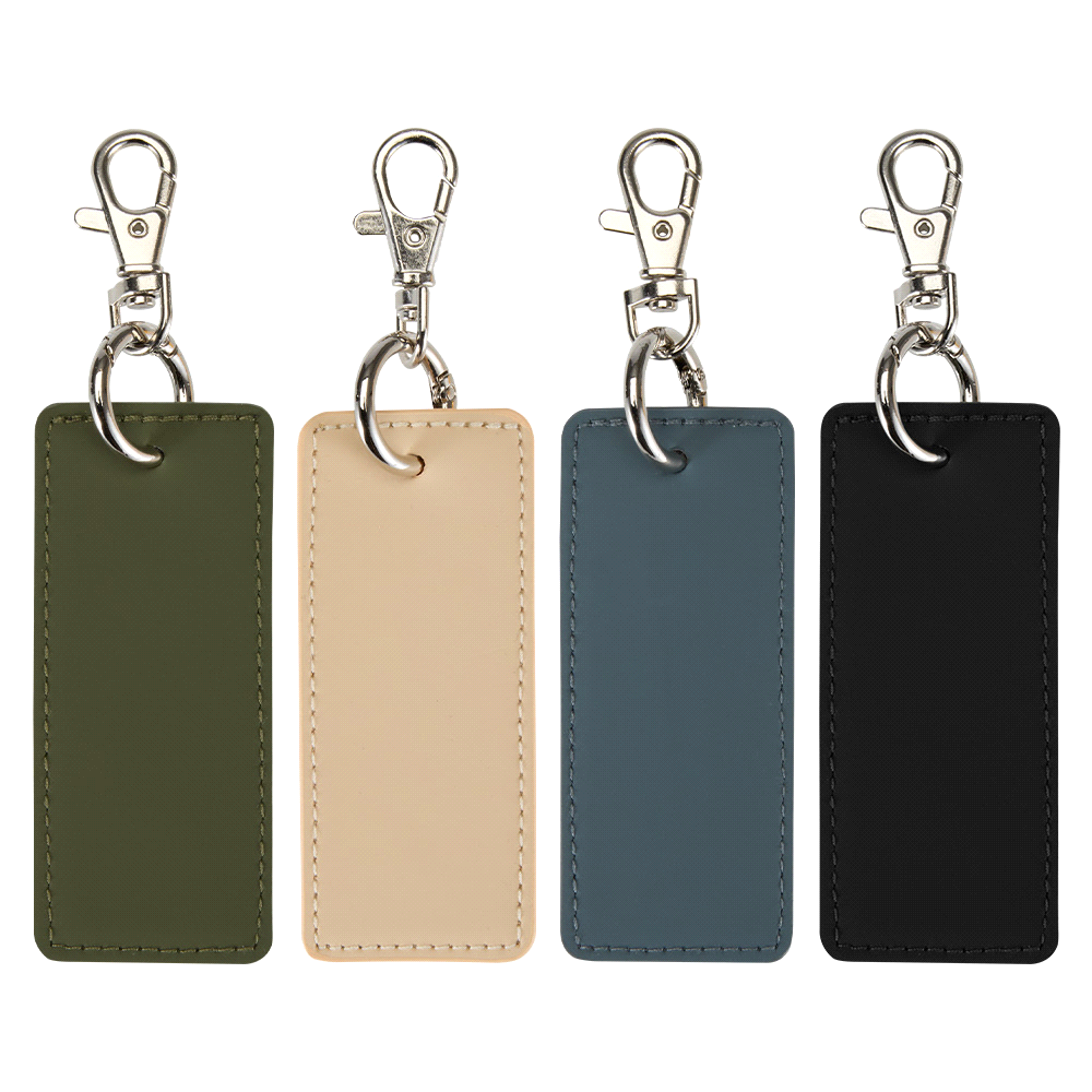Resi Plus Rectangle Keychain – Travel Mugs – The Range – available in Black, Green, Hale Blue and Oatmeal – thumbnail 1 of 21