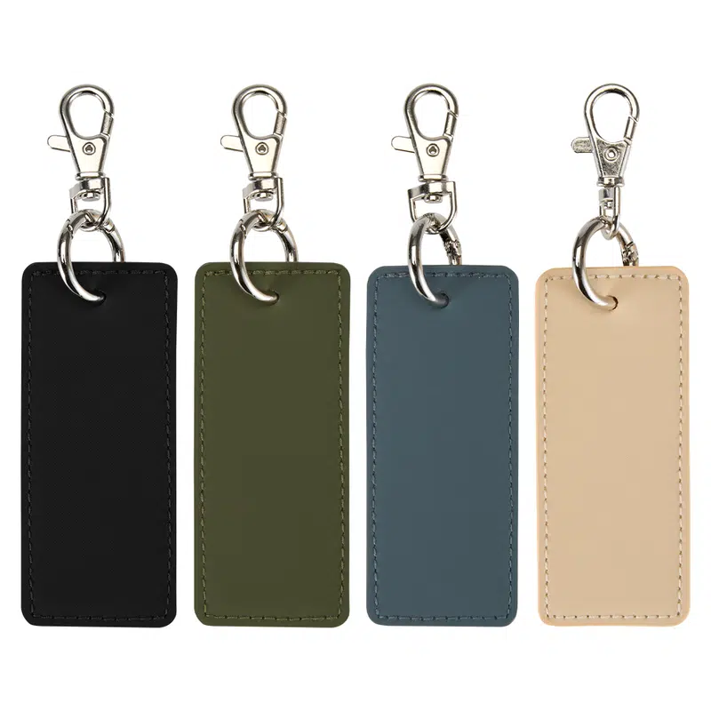 Resi Plus Rectangle Keychain – Travel Mugs – available in black, blue, green colours