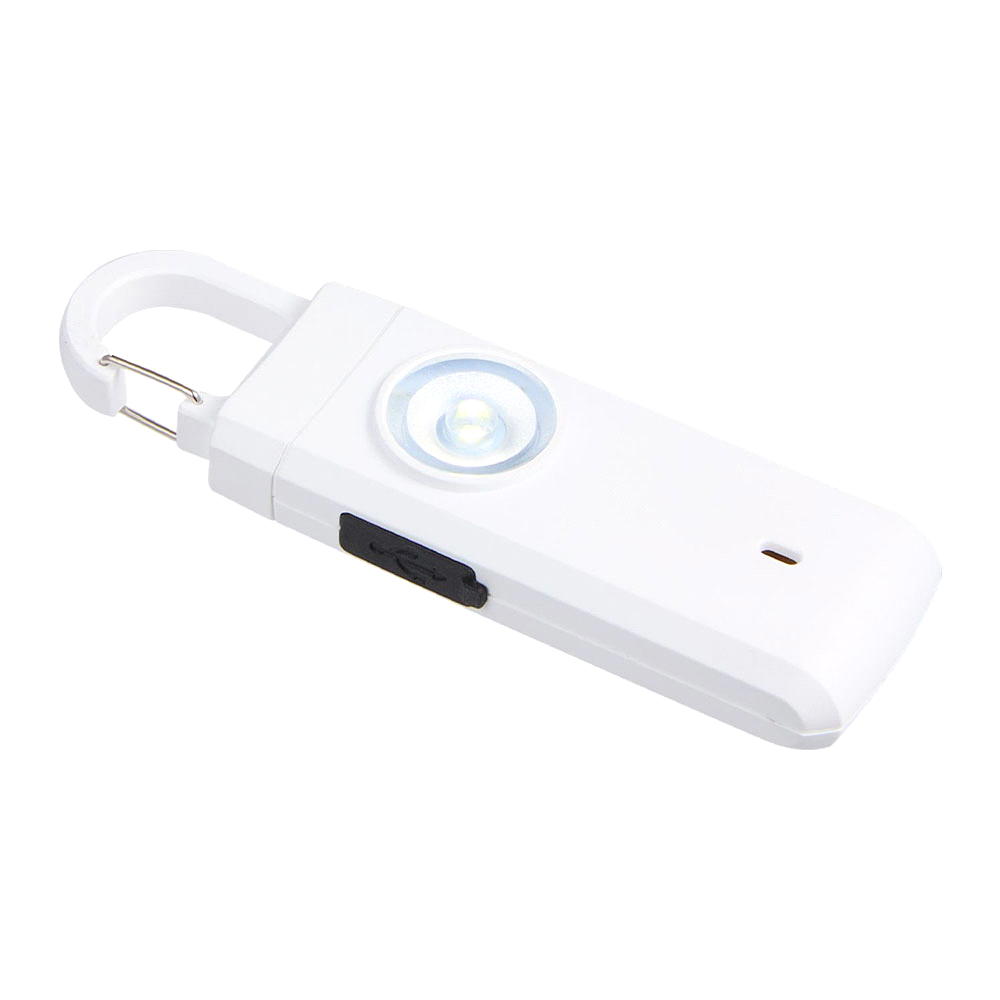 Safety Alarm Keychain – Brushes – The Range – available in White – thumbnail 4 of 6