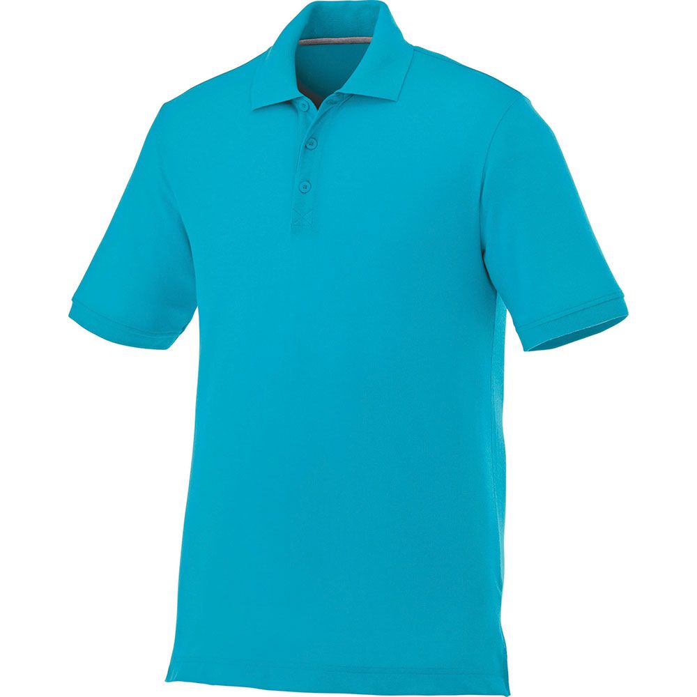 Crandall Short Sleeve Polo - Mens – Polo Shirts – Apparel Range – available in Aspen Blue, Black, Forest Green, Heather Grey and 4 more – thumbnail 3 of 29