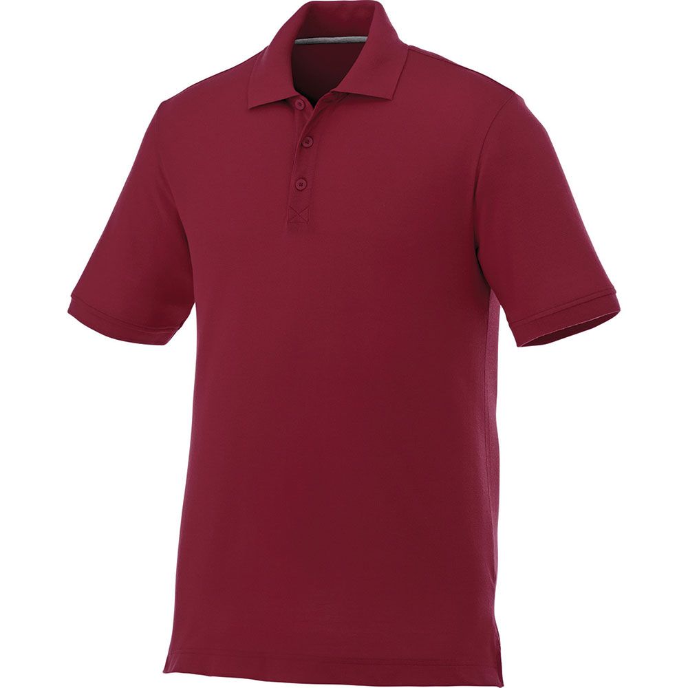 Crandall Short Sleeve Polo - Mens – Polo Shirts – Apparel Range – available in Aspen Blue, Black, Forest Green, Heather Grey and 4 more – thumbnail 4 of 29