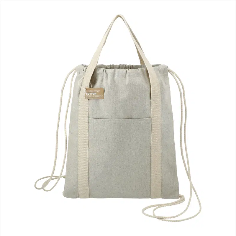 Repose Recycled Cotton Drawstring Bag – Drawstring Bags