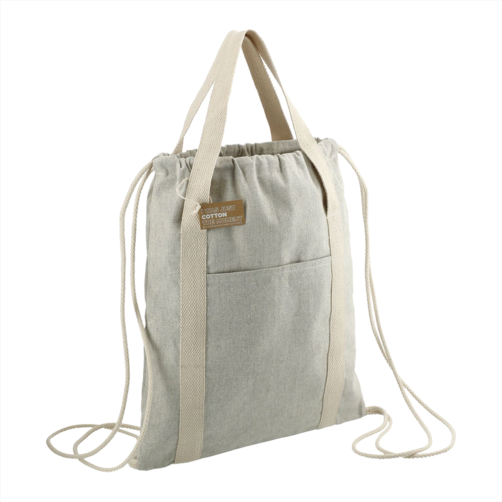 Repose Recycled Cotton Drawstring Bag – Drawstring Bags – Global Stock – thumbnail 6 of 6