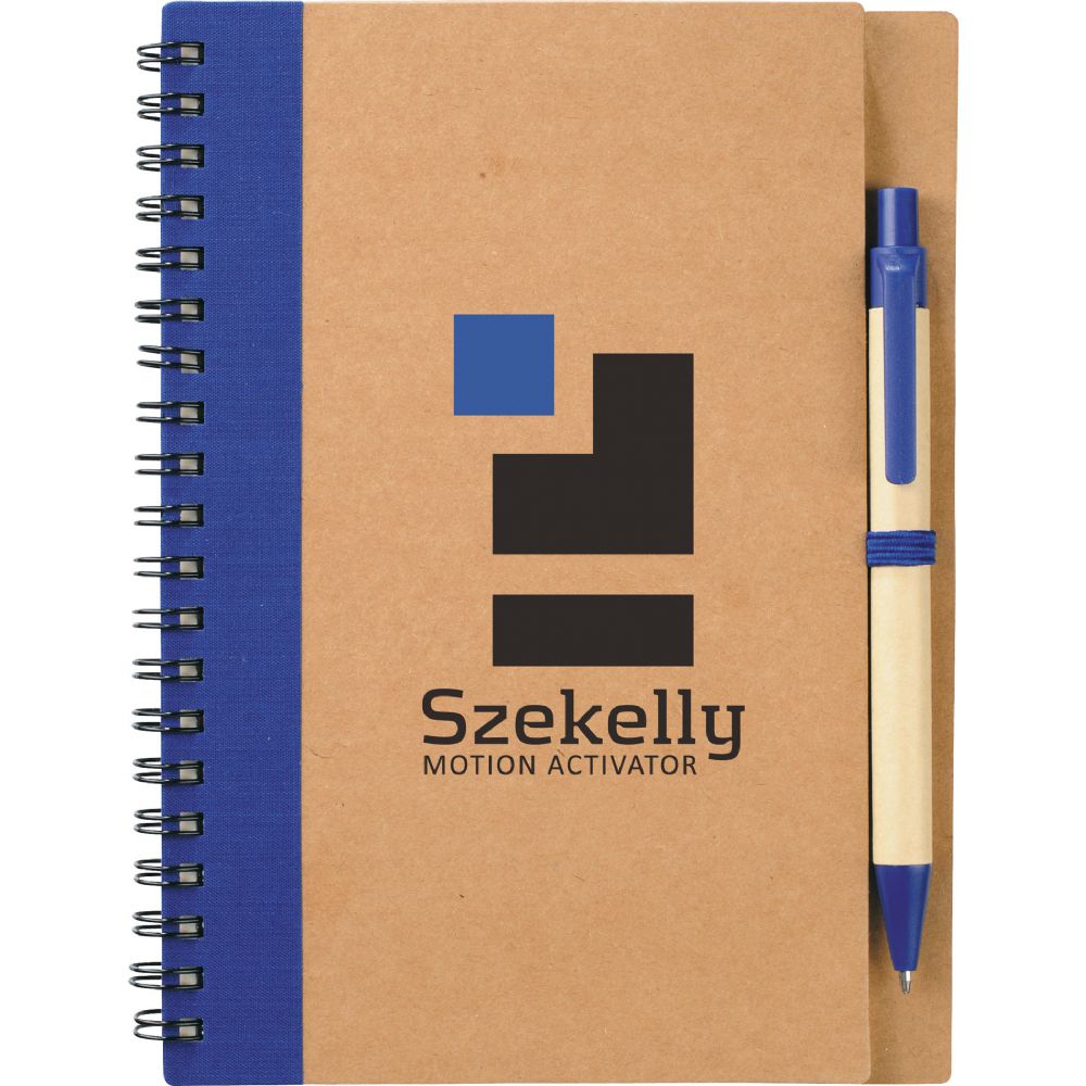 The Spiral Notebook w/ Pen – Diaries – Global Stock – available in Black, Blue, Green, Orange and 1 more – thumbnail 9 of 12