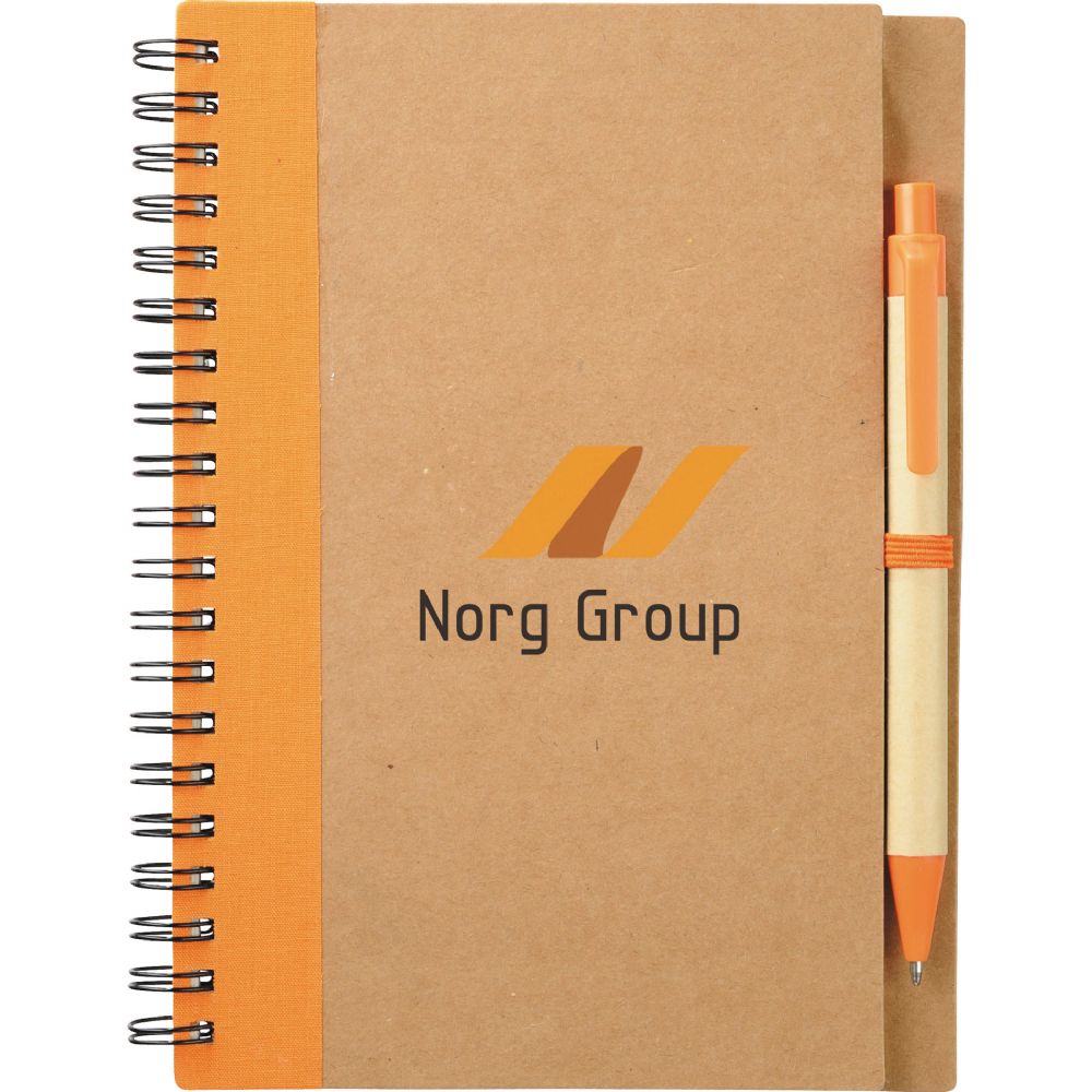 The Spiral Notebook w/ Pen – Diaries – Global Stock – available in Black, Blue, Green, Orange and 1 more – thumbnail 11 of 12