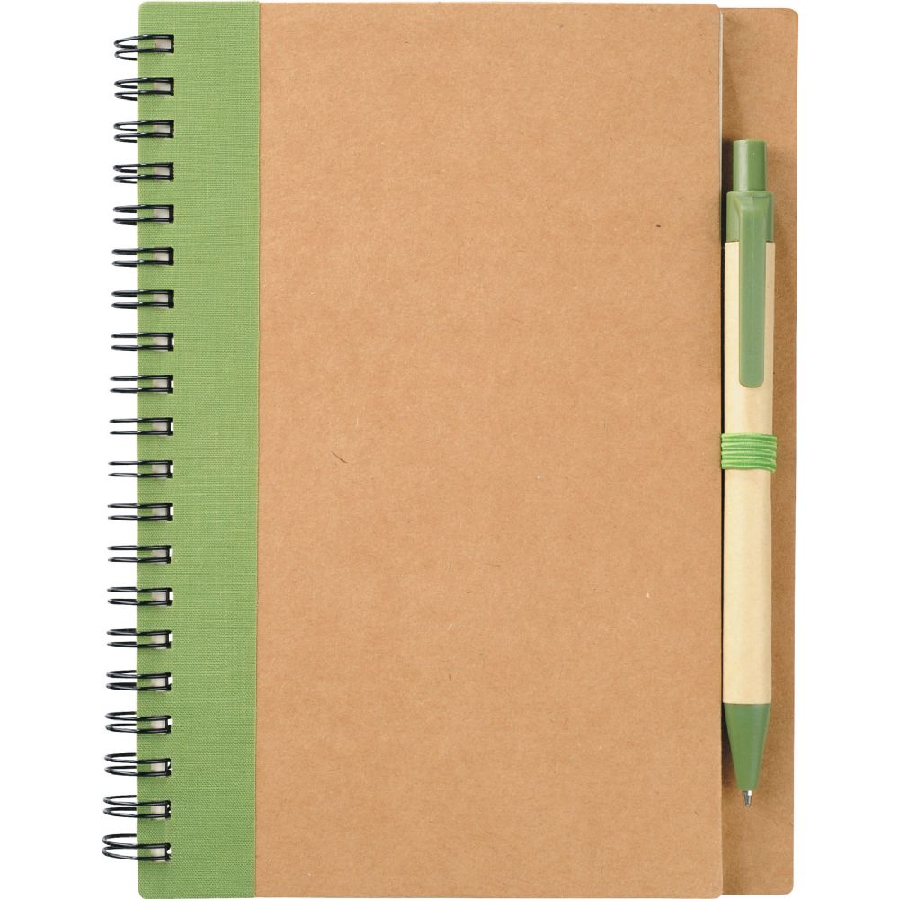 The Spiral Notebook w/ Pen – Diaries – Global Stock – available in Black, Blue, Green, Orange and 1 more – thumbnail 5 of 12