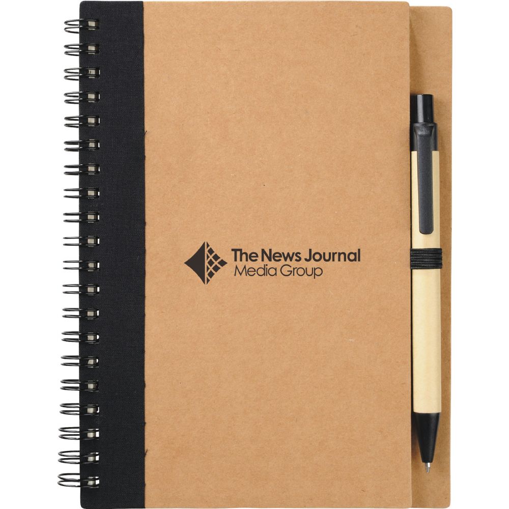 The Spiral Notebook w/ Pen – Diaries – Global Stock – available in Black, Blue, Green, Orange and 1 more – thumbnail 8 of 12
