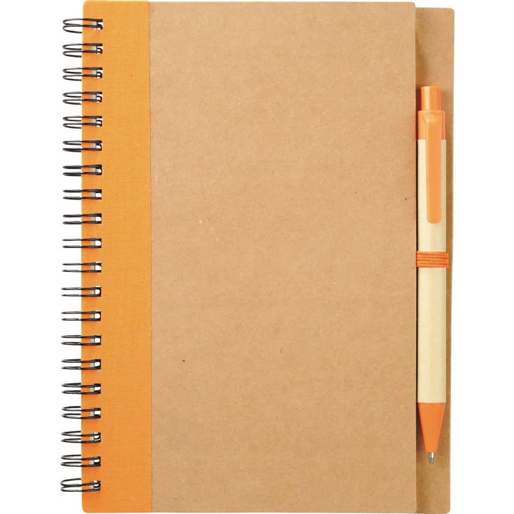 The Spiral Notebook w/ Pen – Diaries – Global Stock – available in Black, Blue, Green, Orange and 1 more – thumbnail 6 of 12