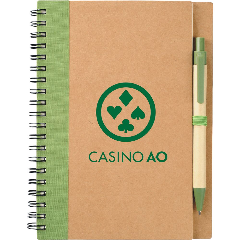 The Spiral Notebook w/ Pen – Diaries – Global Stock – available in Black, Blue, Green, Orange and 1 more – thumbnail 10 of 12