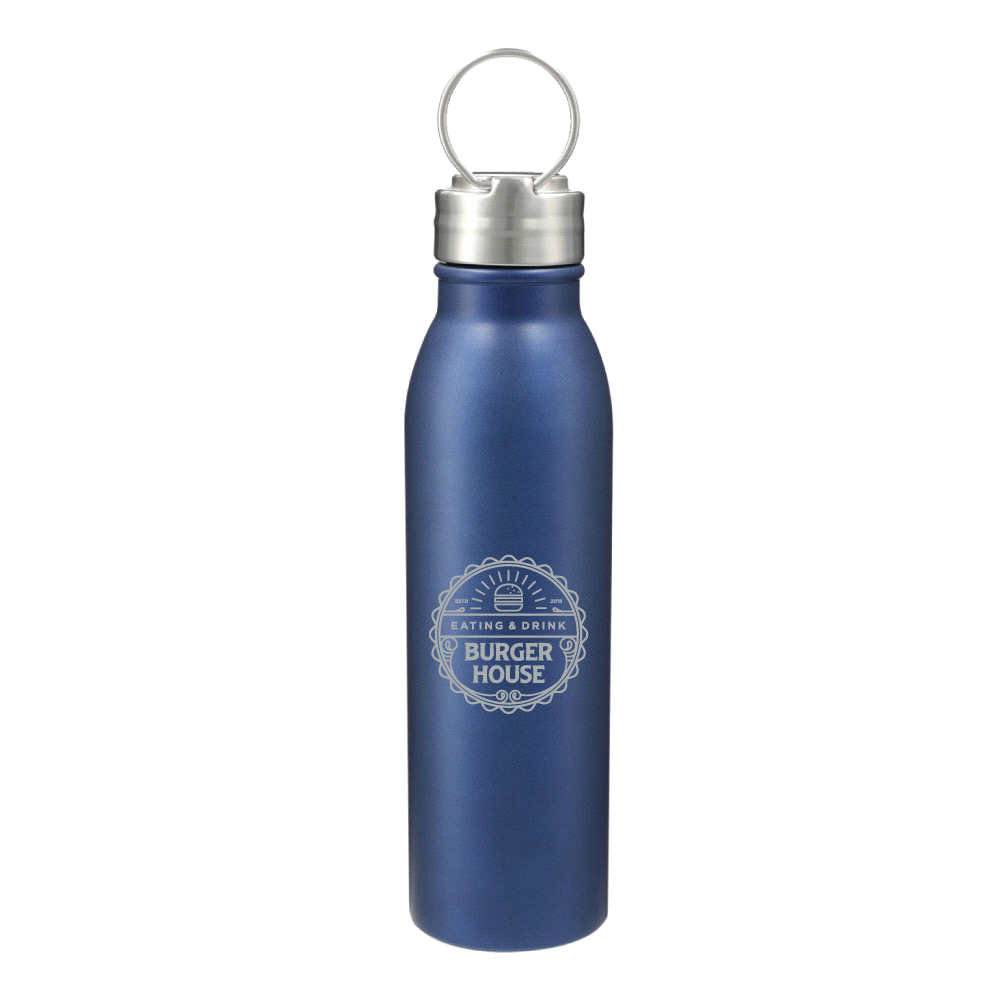 Vida 710ml Stainless Steel Bottle – Drink Bottles – The Range – available in Silver – thumbnail 10 of 12