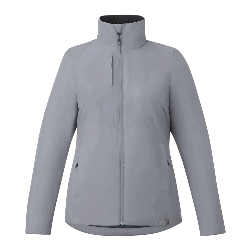 Kyes Eco Packable Insulated Jacket - Womens – Jackets – Apparel Range – available in Black, Metro Blue, Steel Grey and Vintage Red – thumbnail 4 of 23