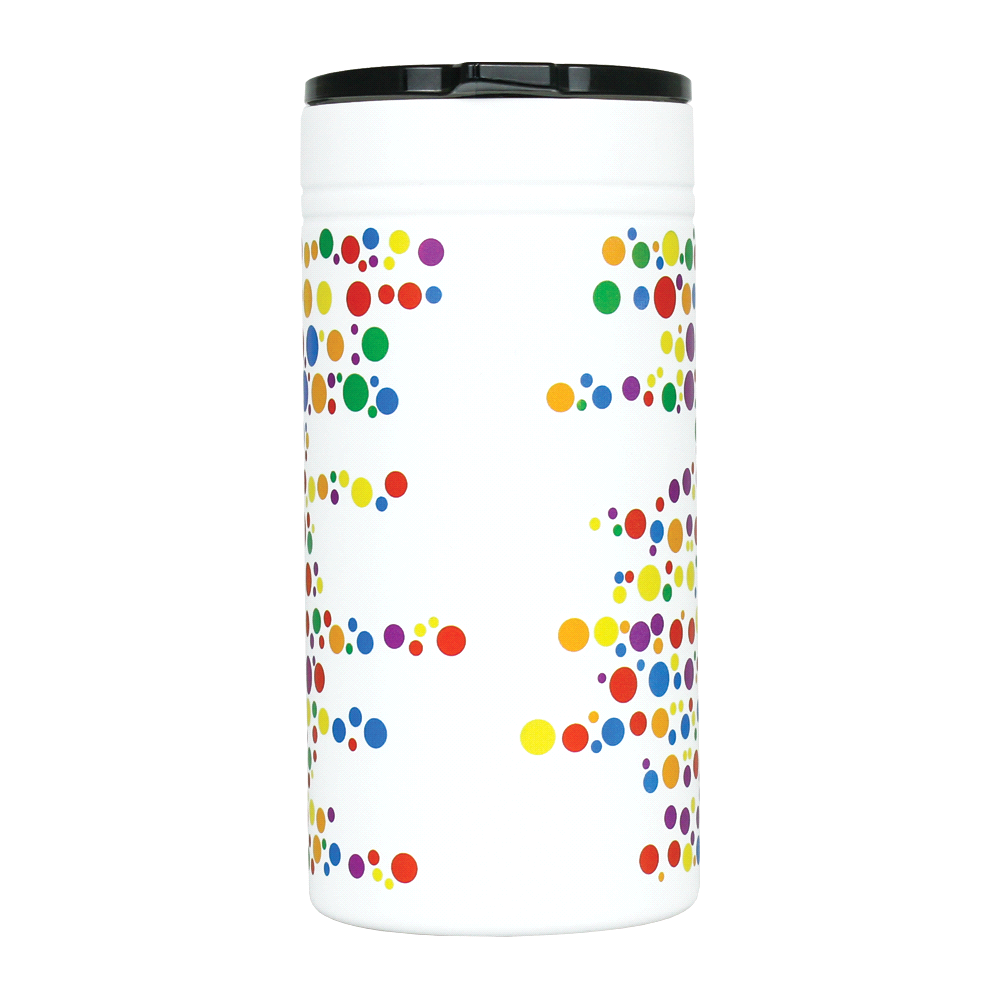Gusto Vacuum Tumbler & Slim Can Insulator - 350ml – Drink Bottles – The Range – available in Black and White – thumbnail 4 of 16