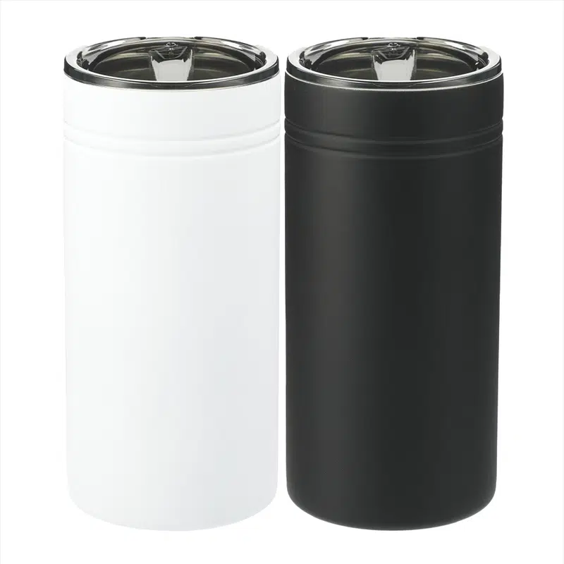 Gusto Vacuum Tumbler & Slim Can Insulator - 350ml – Drink Bottles – available in black colour