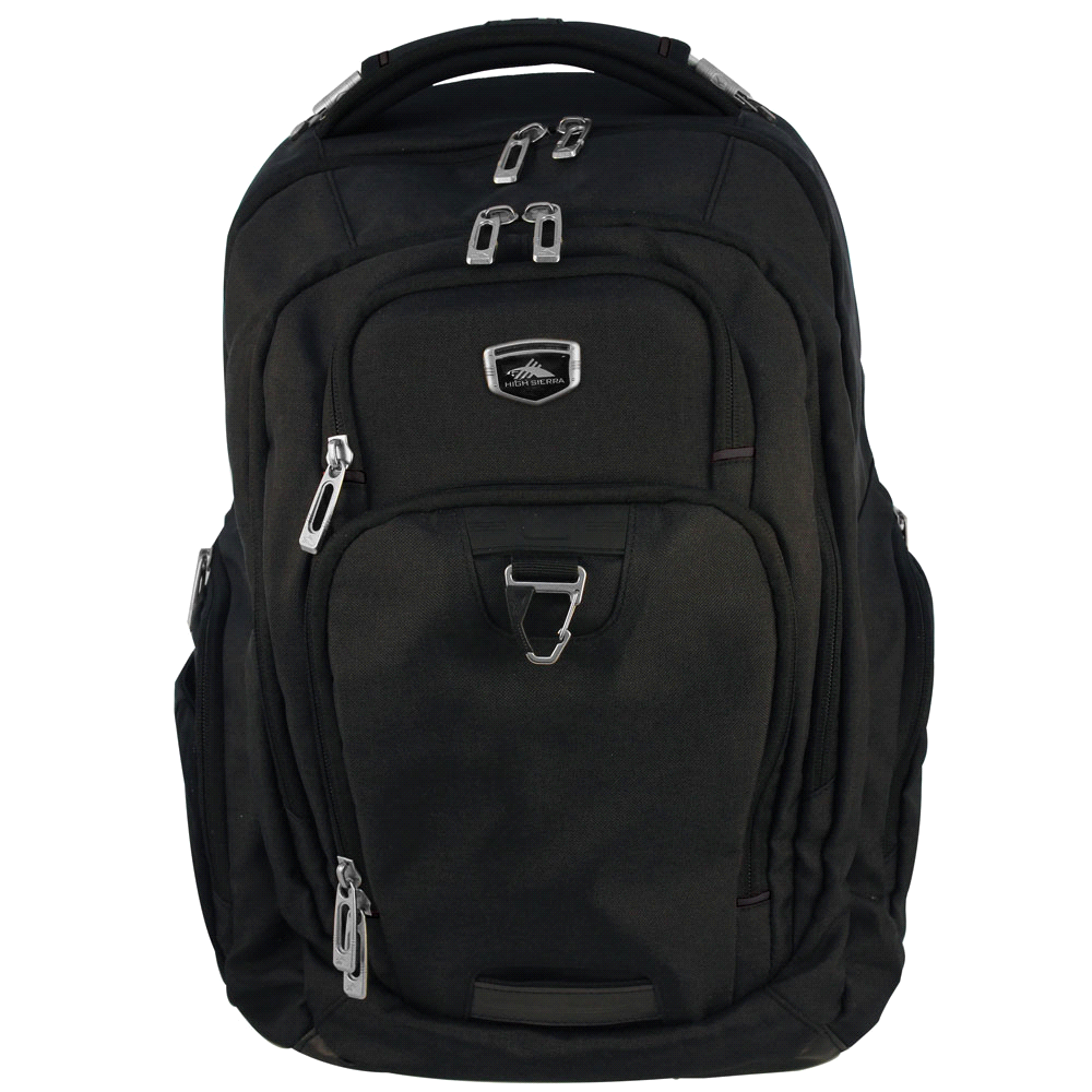 High Sierra Business 17" 42L Computer Backpack – Backpacks – available in black colour