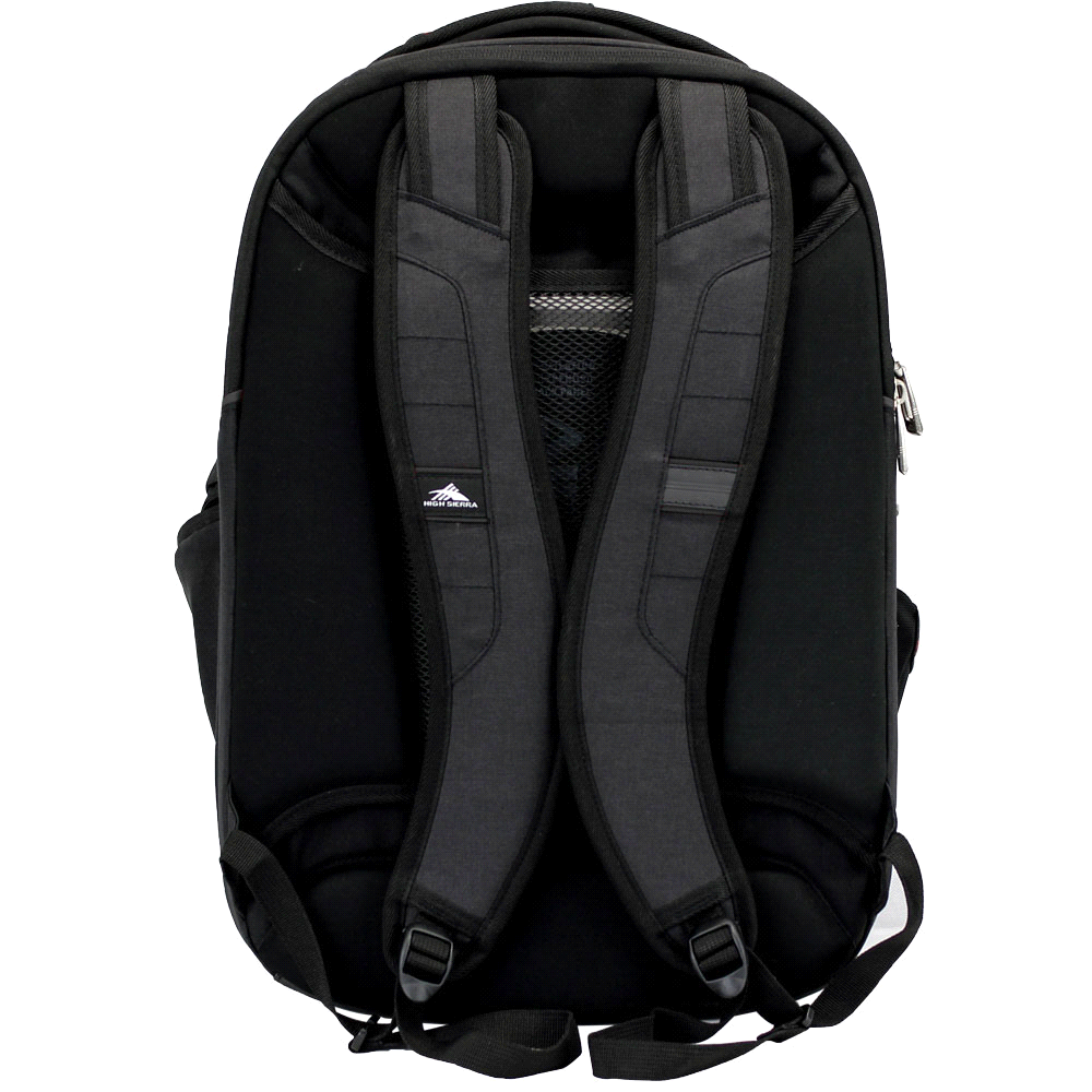 High Sierra Business 17" 42L Computer Backpack – Backpacks – The Range – available in Black – thumbnail 6 of 7
