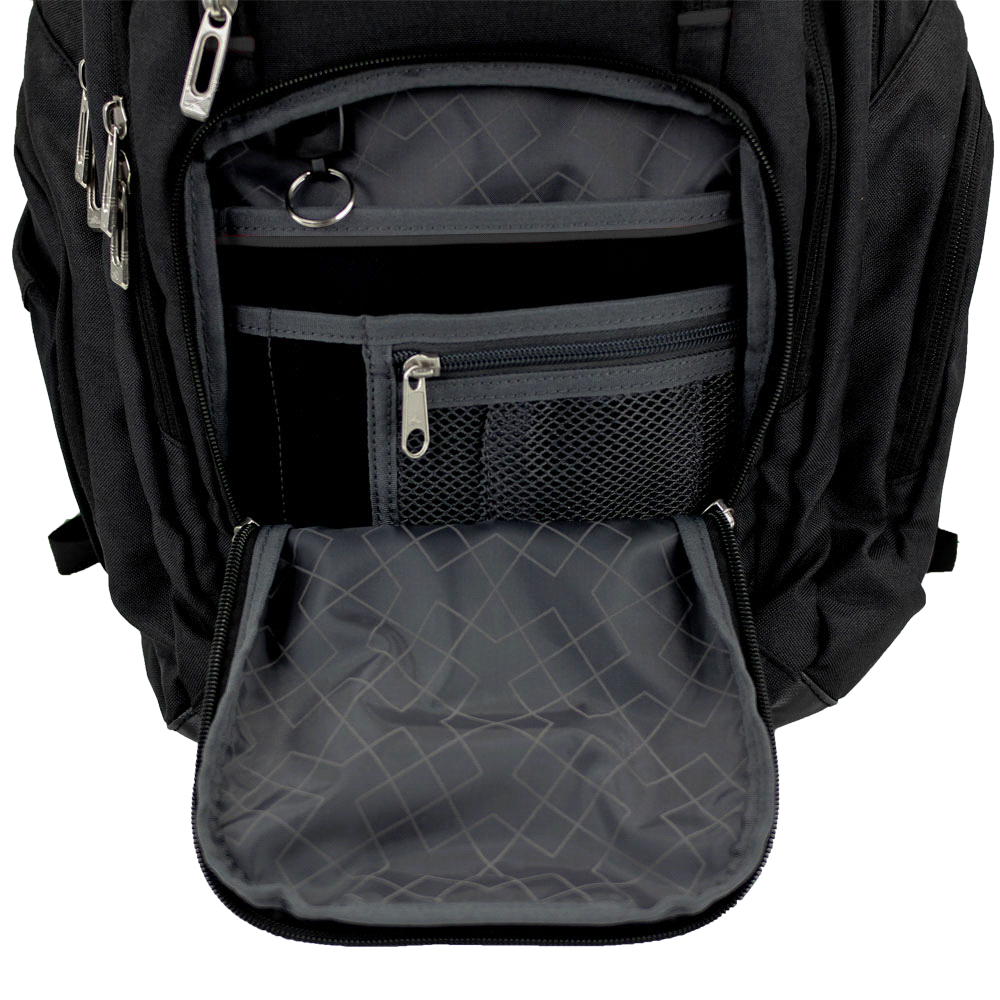 High Sierra Business 17" 42L Computer Backpack – Backpacks – The Range – available in Black – thumbnail 5 of 7