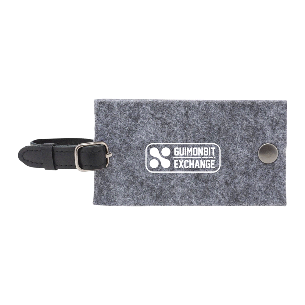The Goods Recycled Felt Luggage Tag – Luggage Tags – Global Stock – thumbnail 3 of 4