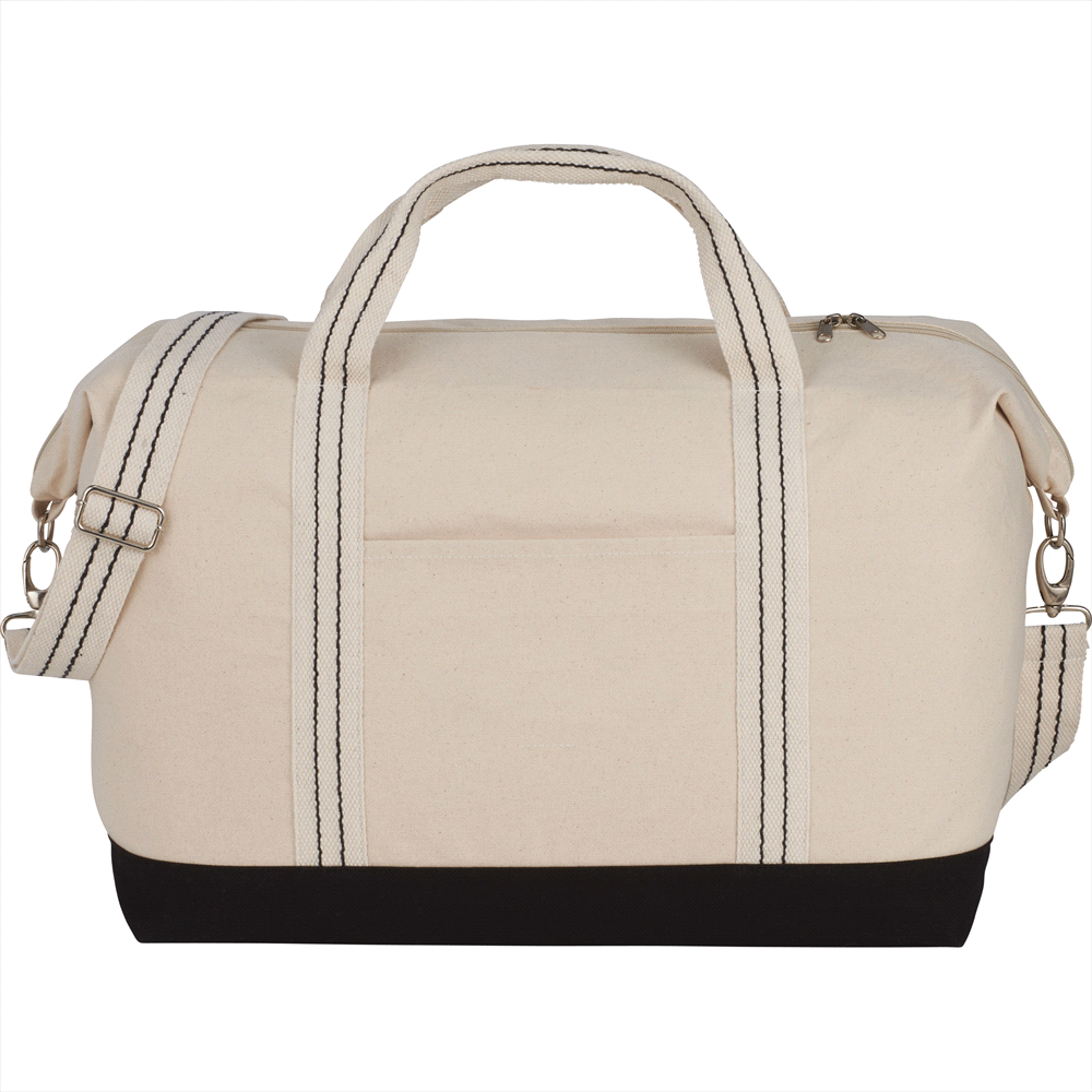 Top Sail Cotton Canvas Duffel 38L – Duffle/Sports Bags – The Range – available in Black – thumbnail 1 of 8