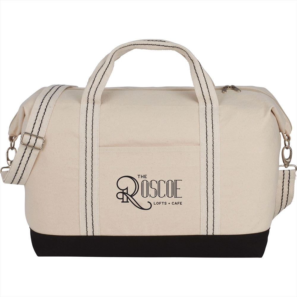 Top Sail Cotton Canvas Duffel 38L – Duffle/Sports Bags – The Range – available in Black – thumbnail 7 of 8