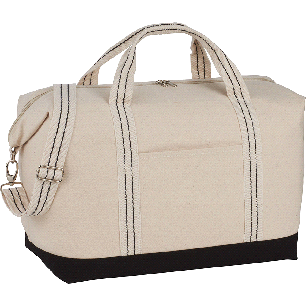 Top Sail Cotton Canvas Duffel 38L – Duffle/Sports Bags – The Range – available in Black – thumbnail 3 of 8