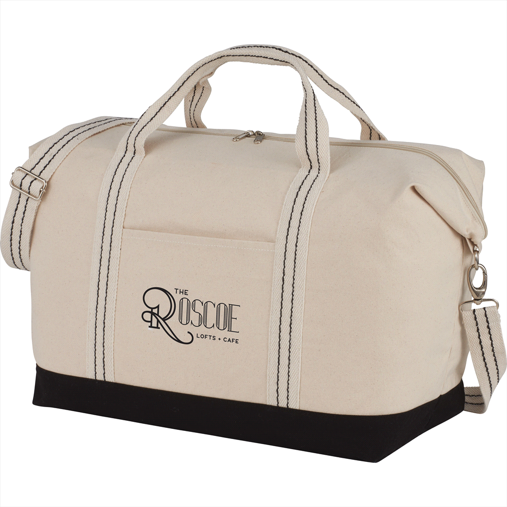 Top Sail Cotton Canvas Duffel 38L – Duffle/Sports Bags – The Range – available in Black – thumbnail 5 of 8