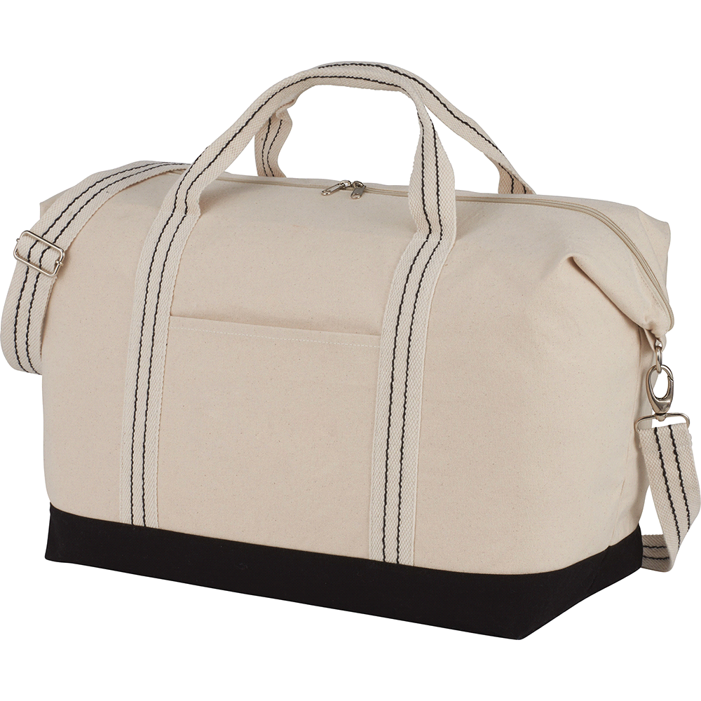 Top Sail Cotton Canvas Duffel 38L – Duffle/Sports Bags – The Range – available in Black – thumbnail 4 of 8