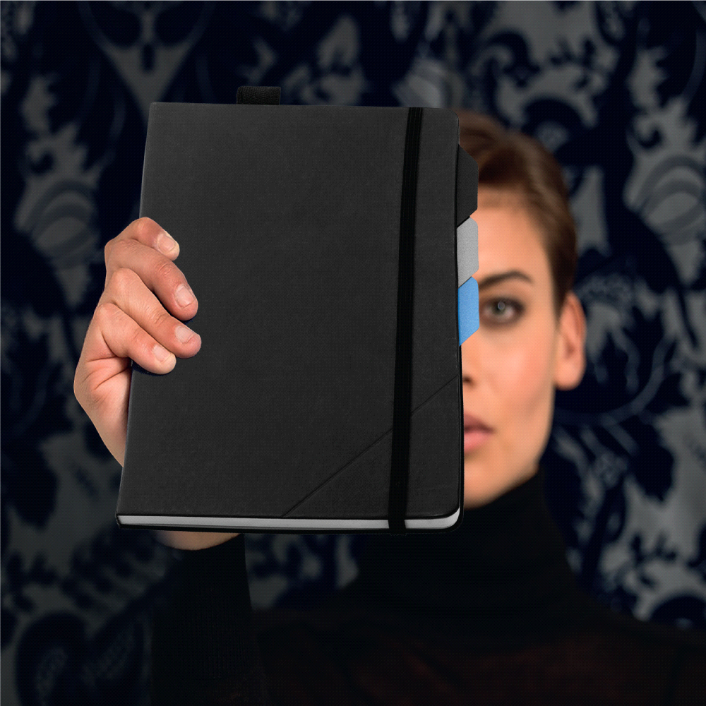 Marksman Alpha Notebook – Diaries – The Range – available in Black – thumbnail 3 of 13