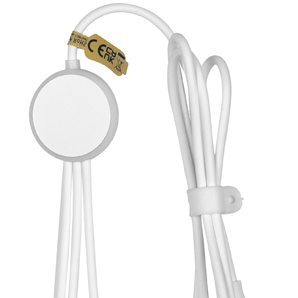 120cm Recycled 6-In-1 Charging Cable – Desk Accessories – The Range – available in White – thumbnail 3 of 4