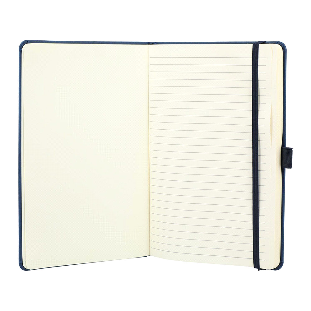 Mano Recycled Hard Bound JournalBook – Diaries – The Range – available in Black, Grey and Navy – thumbnail 9 of 14