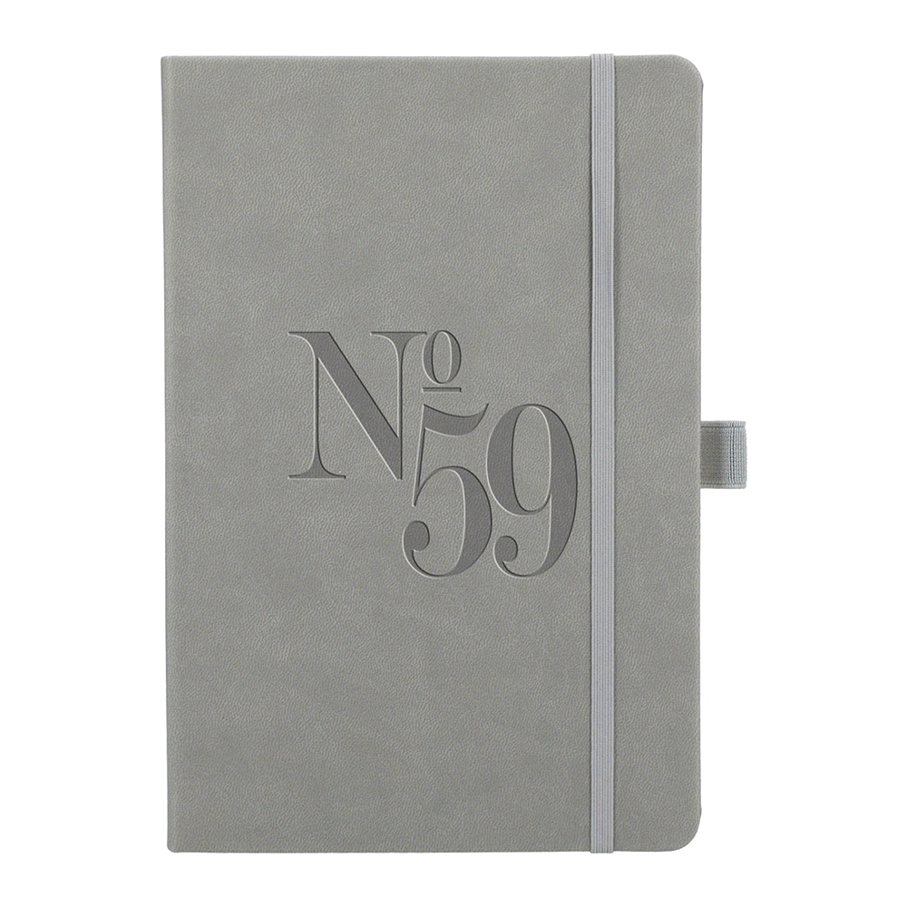 Mano Recycled Hard Bound JournalBook – Diaries – The Range – available in Black, Grey and Navy – thumbnail 5 of 14