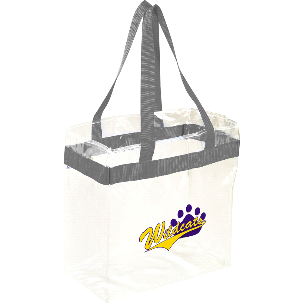 Game Day Clear Stadium Tote 15L – Shoppers – Global Stock – available in Black, Blue – thumbnail 11 of 11