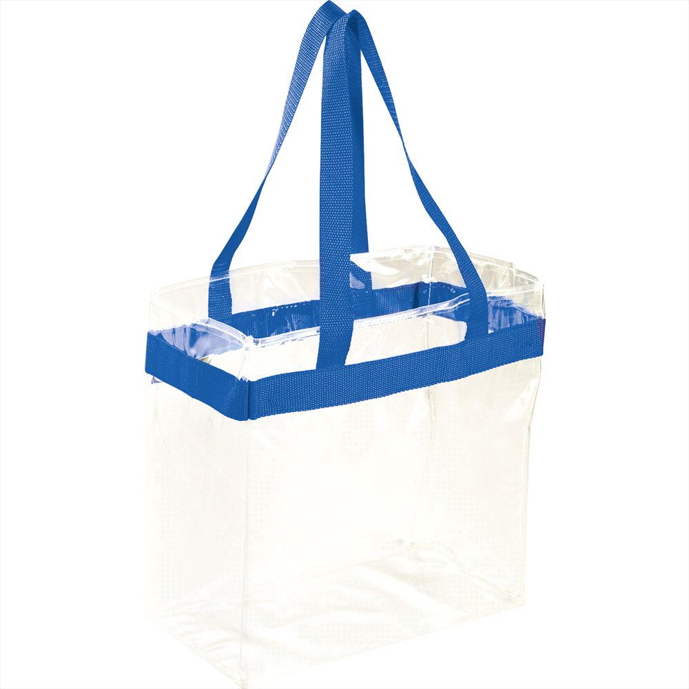 Game Day Clear Stadium Tote 15L – Shoppers – Global Stock – available in Black, Blue – thumbnail 3 of 11