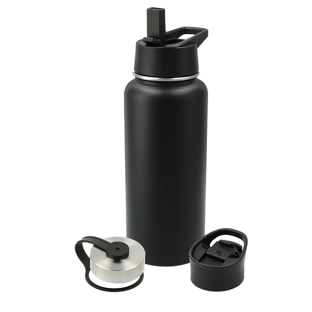 Trekk Highland 3-In-1 Copper Vacuum Bottle Kit 950ml – Drink Bottles – The Range – available in Black and White – thumbnail 20 of 31