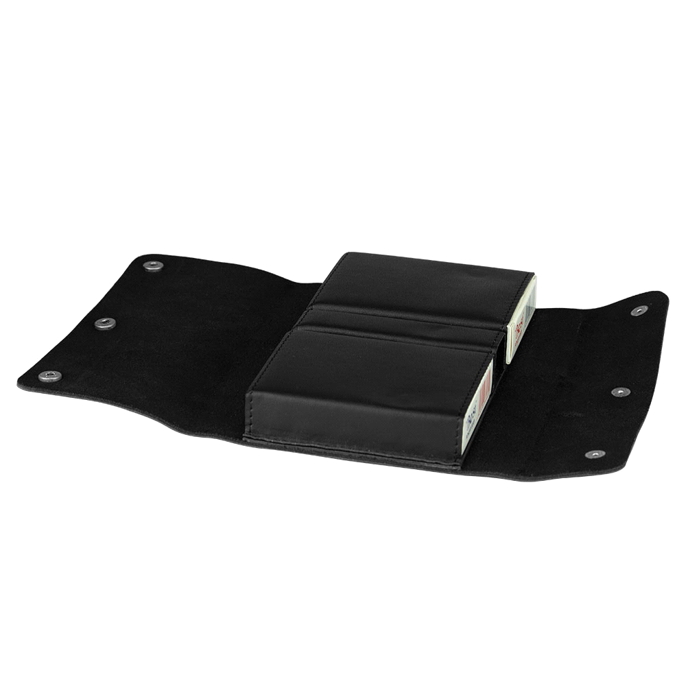 Travel Card Set w/ Leather Cover – Travel Bags – The Range – available in Black – thumbnail 4 of 10