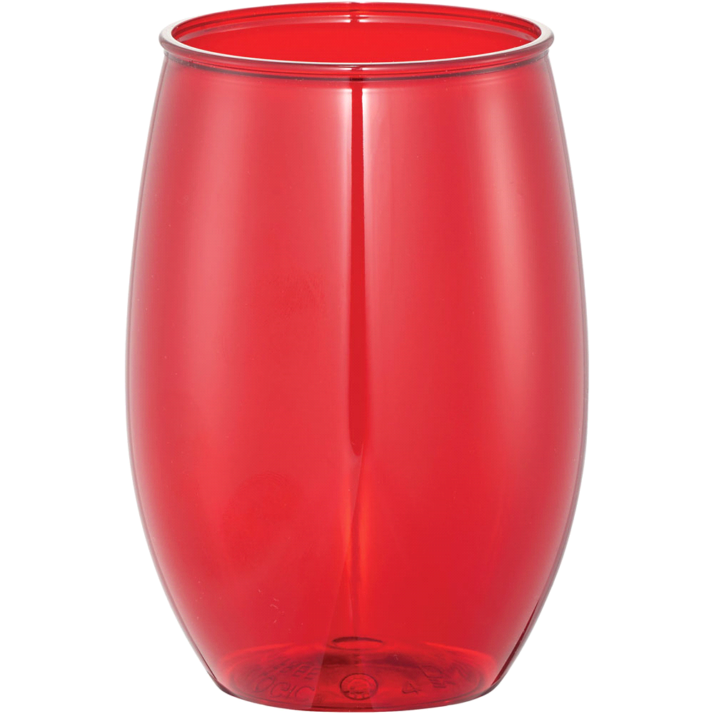 Wynwood 470ml Stemless Wine Cup – Glassware – The Range – available in Blue, Clear and Red – thumbnail 4 of 8