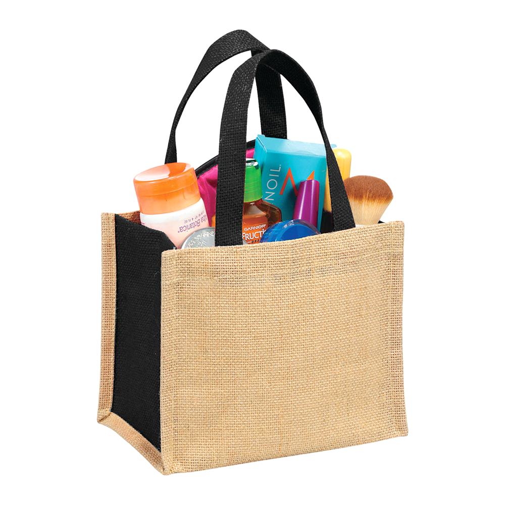 Mini Jute Gift Tote 4L – Lunch Bags – The Range – available in Natural – thumbnail 2 of 4