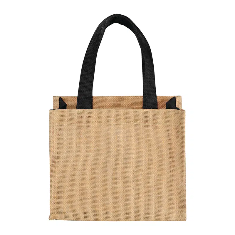 Mini Jute Gift Tote 4L – Lunch Bags – available in beige colour