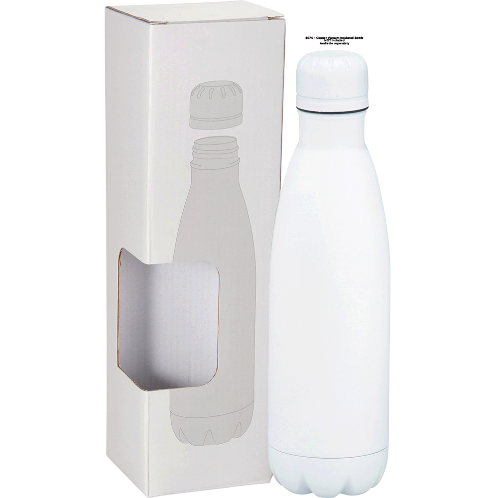 White Box For Item 4070 – Drink Bottles – The Range – available in White – thumbnail 7 of 7