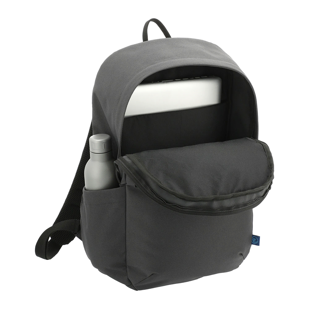Darani 15" 19L Computer Backpack In Repreve Recycled Material – Backpacks – The Range – available in Charcoal – thumbnail 8 of 9