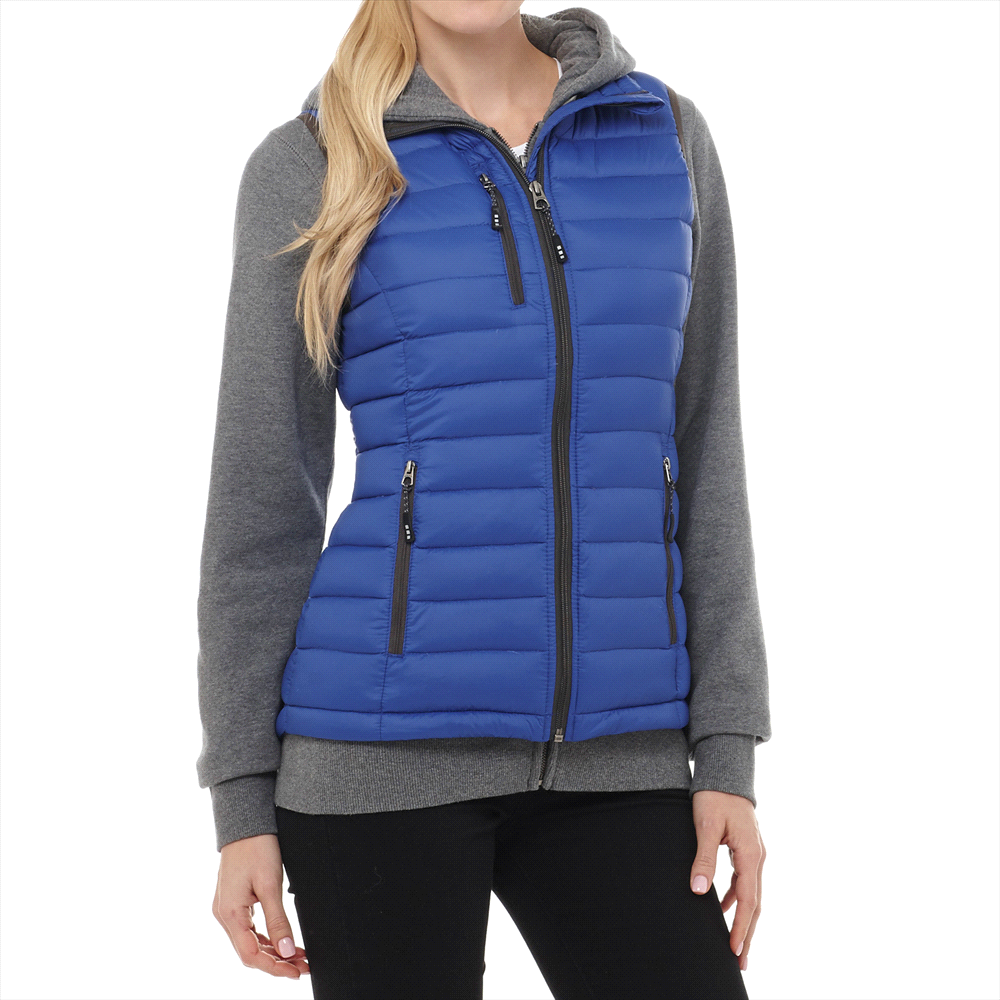 Whistler Light Down Vest - Womens – Jackets – Apparel Range – available in Black, New Royal, Orange, Steel Grey and Team Red – thumbnail 4 of 15