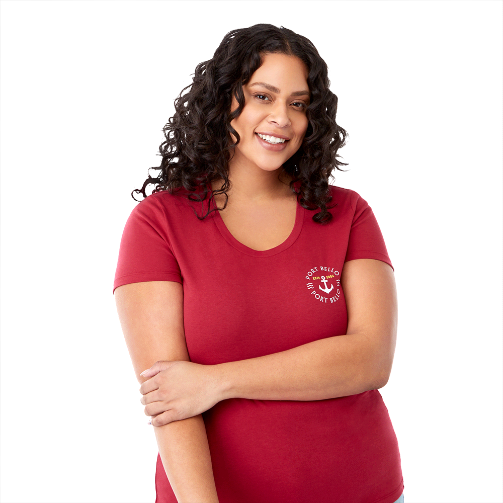Somoto Eco Short Sleeve Tee - Womens – T Shirts – Apparel Range – available in Black, Heather Charcoal, Heather Grey, New Royal and 3 more – thumbnail 10 of 35