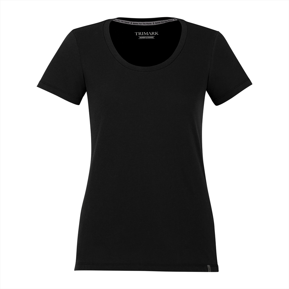 Somoto Eco Short Sleeve Tee - Womens – T Shirts – Apparel Range – available in Black, Heather Charcoal, Heather Grey, New Royal and 3 more – thumbnail 8 of 35
