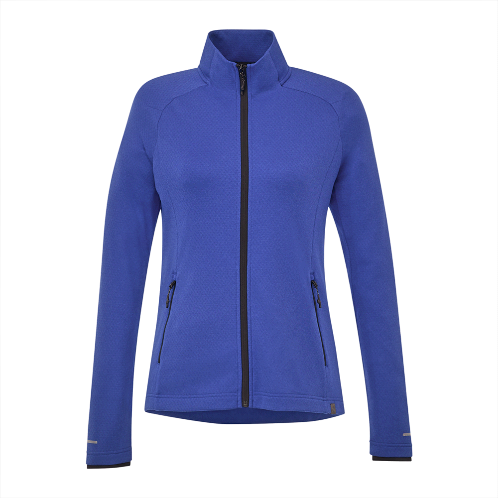 Asgard Eco Knit Jacket - Womens – Jackets – Apparel Range – available in Black, Heather Dark Charcoal, New Royal Heather, Silver Heather and Team Red Heather – thumbnail 2 of 31