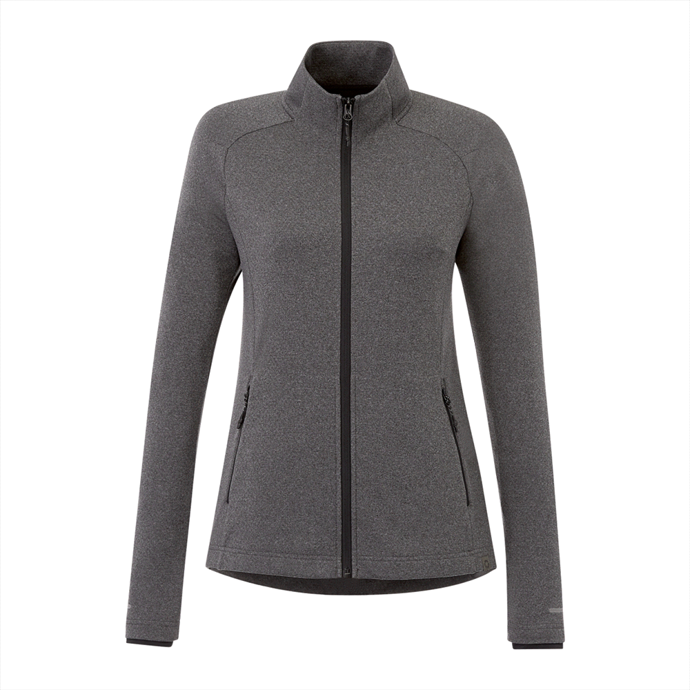 Asgard Eco Knit Jacket - Womens – Jackets – Apparel Range – available in Black, Heather Dark Charcoal, New Royal Heather, Silver Heather and Team Red Heather – thumbnail 3 of 31