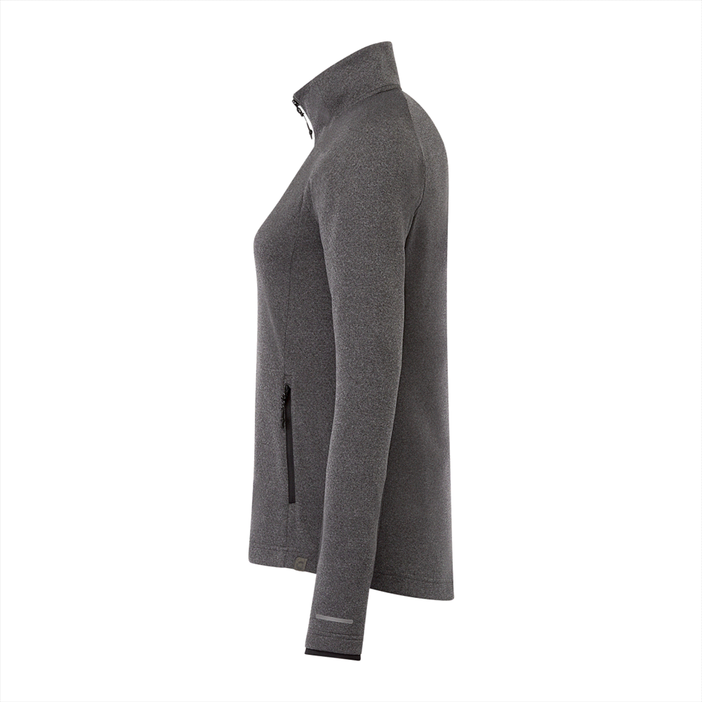 Asgard Eco Knit Jacket - Womens – Jackets – Apparel Range – available in Black, Heather Dark Charcoal, New Royal Heather, Silver Heather and Team Red Heather – thumbnail 18 of 31